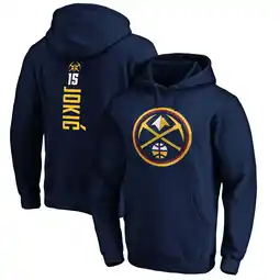 Walmart Men's Nikola Jokic Navy Denver Nuggets Playmaker Name & Number Pullover Hoodie offer