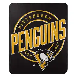 Walmart The Northwest Group Pittsburgh Penguins 50 x 60 Campaign Fleece Throw offer