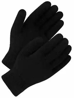 Walmart Mens Black Ultra Thermal Insulated Winter Heated Gloves offer