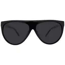 Walmart Phillip Lim X Linda Farrow Black Browline Unisex Sunglasses PL17C1SUN offer