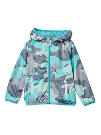 Walmart Reebok Toddler Active Camo Windbreaker, 12M-5T offer