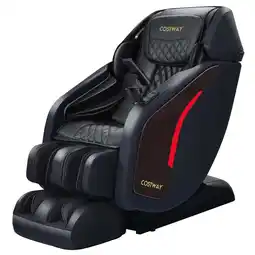 Walmart Costway 3D SL Track Thai Stretch Zero Gravity Full Body Massage Chair Recliner offer