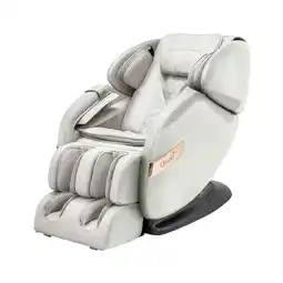 Walmart Osaki OS Champ Zero Gravity Full Body Massage Chair Recliner, Cream/Taupe offer