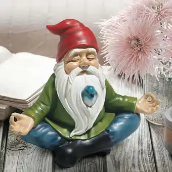 Walmart Design Toscano Zen Garden Gnome Statue offer