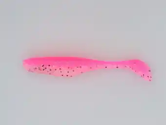 Walmart Bass Assassin 4 Saltwater Sea Shad Lures, Pink Ghost, 10 Count Soft Baits offer