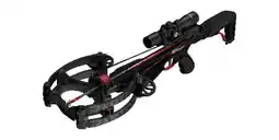 Walmart Barnett Hyper Raptor 410 FPS Compound Crossbow with Scope and 3 Arrow (Black) offer