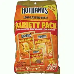 Walmart HotHands Chemical Hand, Body and Toe Warmer, Winter Pack offer