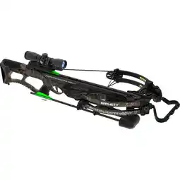 Walmart Barnett Whitetail Hunter xtr 400 FPS Compound Crossbow with 3 x 32 Scope & Side Mount Quiver (Camo) offer