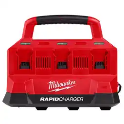 Walmart Milwaukee Tool M18 PACKOUT Six Bay Rapid Charger offer