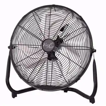 Walmart 14in. Industrial High Velocity Heavy Duty Metal Floor Fan with 3 Speed Settings offer