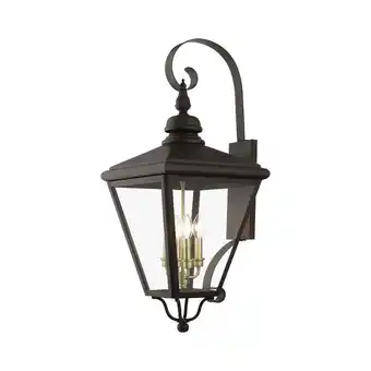 Walmart Livex Lighting - Adams - 4 Light Extra Large Outdoor Wall Lantern In Traditional offer