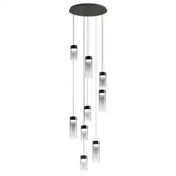 Walmart ET2 Lighting - Highball - 72W 9 LED Pendant-12.5 Inches Tall and 22.75 Inches offer