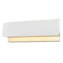 Walmart CWI Lighting LillianaContemporary Metal LED Wall Sconce in White offer