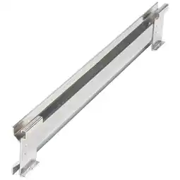 Walmart Nexel 331513 Nexel Chrome Bin Rail, Steel, 48L x 3-1/4H offer