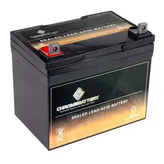 Walmart Chrome Battery 12V 35Ah Battery for Gravely Corporation 1132 Lawnmower offer