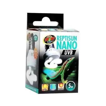 Walmart Zoo Med ReptiSun Nano UVB Lamp 1ea offer