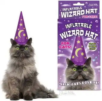 Walmart Inflatable Wizard Cat Hat offer