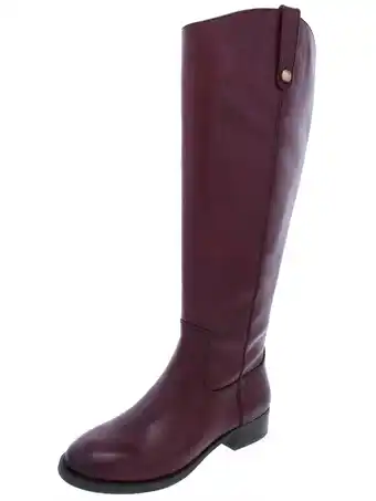 Walmart INC Womens Fawne Wide Calf Leather Riding Boots offer