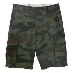 Walmart Dockers Mens Camo Casual Chino Shorts, Green, 34 offer