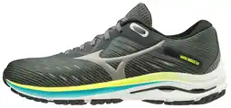 Walmart Mizuno Women's Wave Rider 24 D (Wide) Running Shoe, Size 6, Castlerock-Phantom (979S) offer