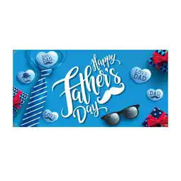 Walmart Ycandiee Father's Day Background Cloth 2022 New Party Decoration Banner 90*180cm offer