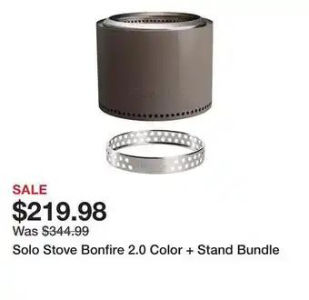 Dick's Sporting Goods Solo Stove Bonfire 2.0 Color + Stand Bundle offer