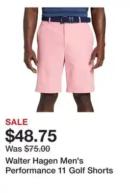 Dick's Sporting Goods Walter Hagen Men's Performance 11 Golf Shorts offer