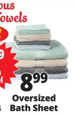 Ocean State Job Lot Oversized Bath Sheet offer