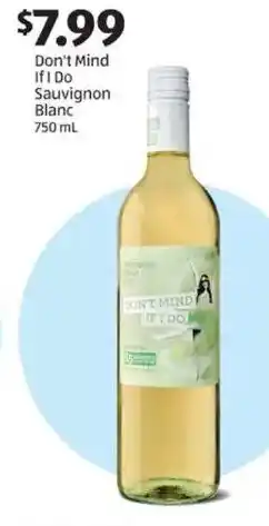 Aldi Don't Mind If I Do Sauvignon Blanc offer