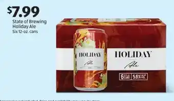 Aldi State of Brewing Holiday Ale offer