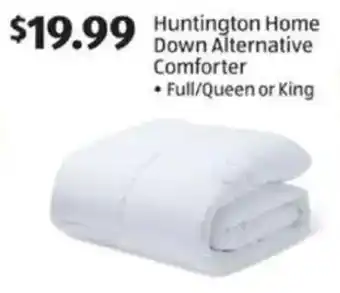 Aldi $19.99 Huntington Home Down Alternative Comforter offer