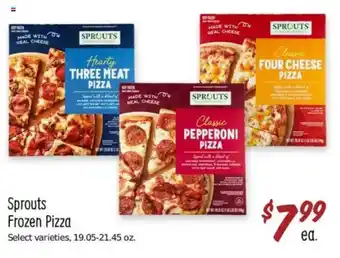 Sprouts Farmers Market Sprouts Frozen Pizza offer