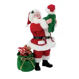 Walmart Department 56 Possible Dreams Joy! Christmas Santa Figurine 12in H offer