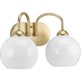 Walmart Progress Lighting - Two Light Bath - Bath & Vanity - Carisa - 2 Light in offer