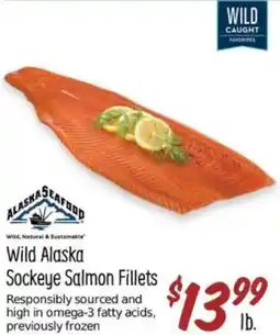 Sprouts Farmers Market Wild Alaska Sockeye Salmon Fillets offer