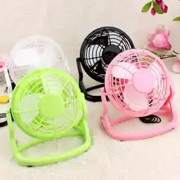 Walmart Fans On Sale and Clearance Summer Cool Fan USB Mini Desktop Power PC Laptop Fan Desk Table offer