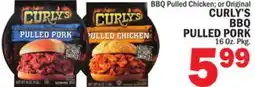 Bravo Supermarkets CURLY'S BBQ PULLED PORK offer