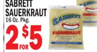 Bravo Supermarkets SABRETT SAUERKRAUT offer