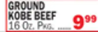 Bravo Supermarkets GROUND KOBE BEEF offer