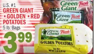 Bravo Supermarkets GREEN GIANT GOLDEN, RED POTATOES offer