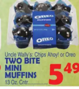 Bravo Supermarkets TWO BITE MINI MUFFINS offer