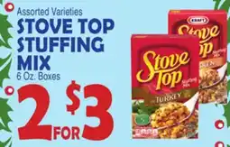 Bravo Supermarkets STOVE TOP STUFFING MIX offer