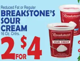 Bravo Supermarkets BREAKSTONE'S SOUR CREAM offer