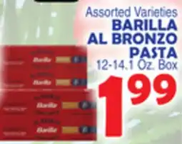 Bravo Supermarkets BARILLA AL BRONZO PASTA offer