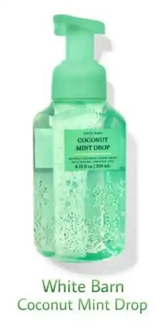 Walmart Bath and Body Works Coconut Mint Drop Gentle Foaming Hand Soap, 8.75 fl oz offer