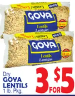 Bravo Supermarkets GOYA LENTILS offer