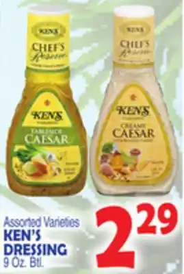 Bravo Supermarkets KEN'S DRESSING offer