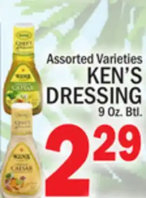 C Town KEN'S DRESSING offer