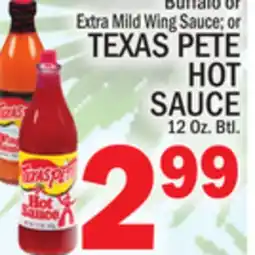 C Town TEXAS PETE HOT SAUCE offer