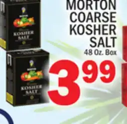 C Town MORTON COARSE KOSHER SALT offer